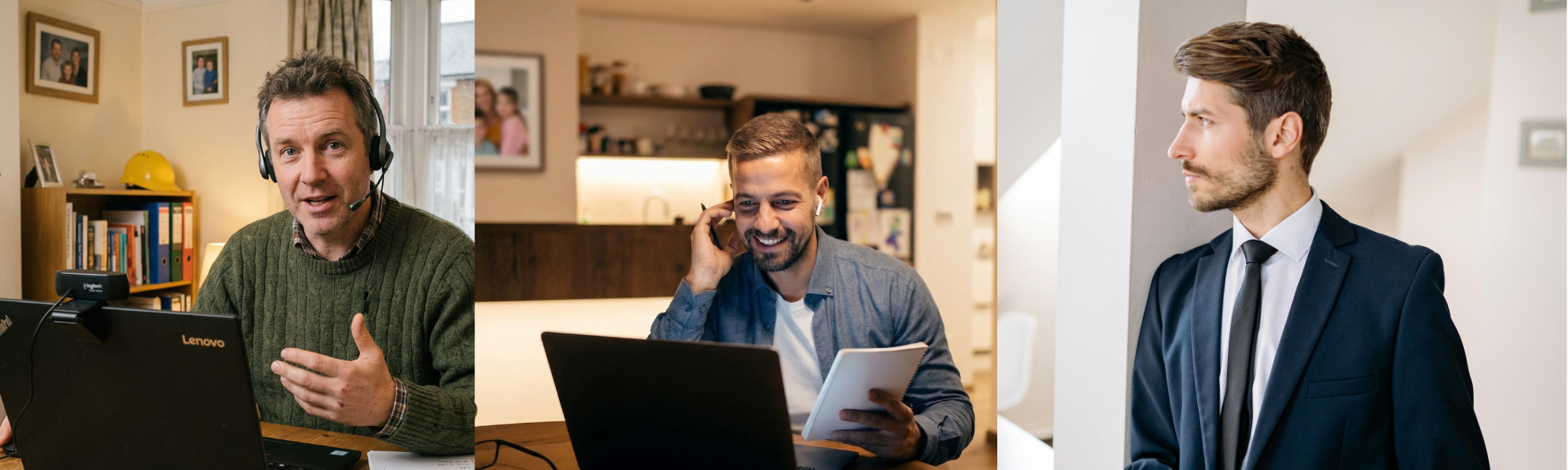 Pictures of people working in construction